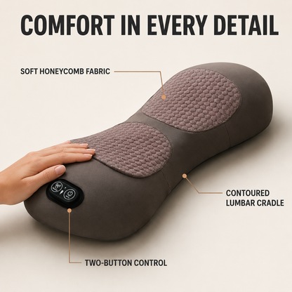 ThermaCurve™ 3-in-1 Back Relief Pillow