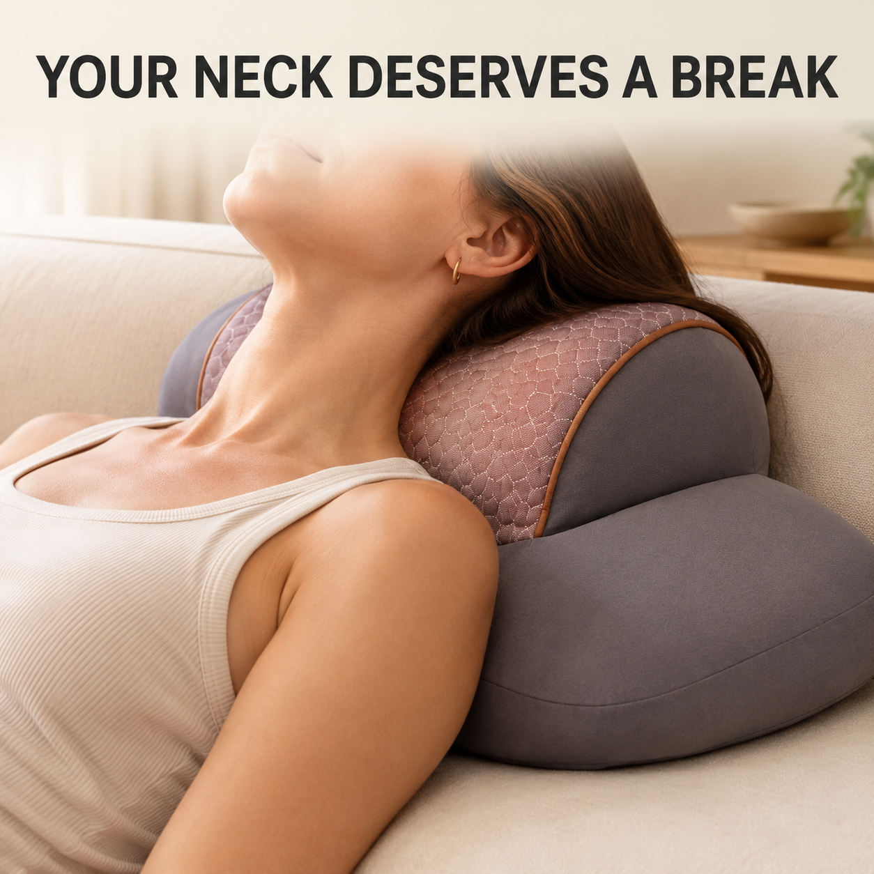 ThermaCurve™ Heated Neck Relief Massager