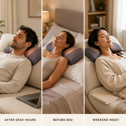 ThermaCurve™ Heated Neck Relief Massager