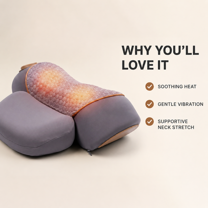 ThermaCurve™ Heated Neck Relief Massager