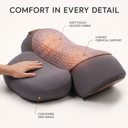 ThermaCurve™ Heated Neck Relief Massager